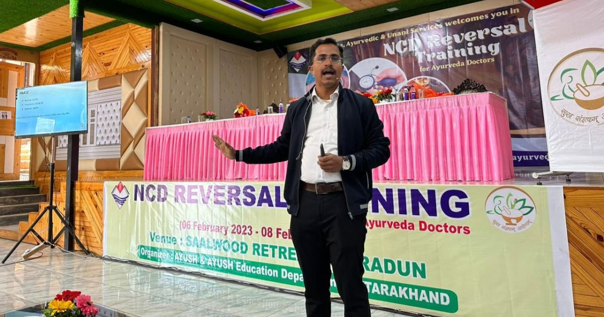 Madhavbuag Imparts Scientific Evidence Based Disease Reversal Training to Uttarakhand Govt. Doctors